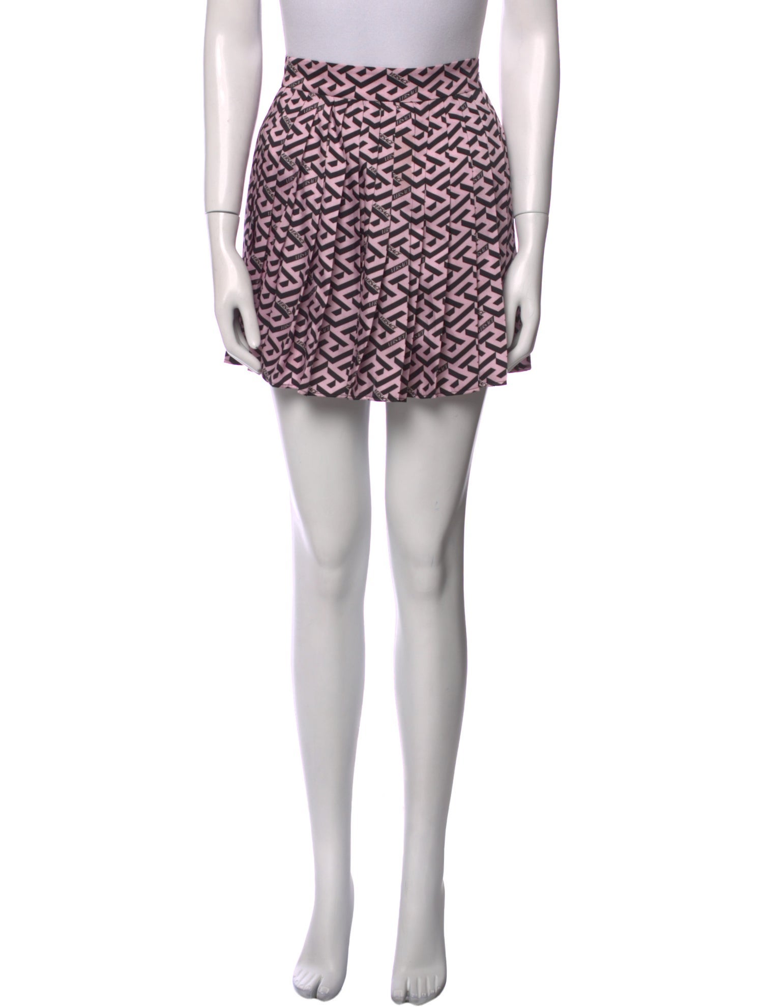 Versace Printed Mini Skirt