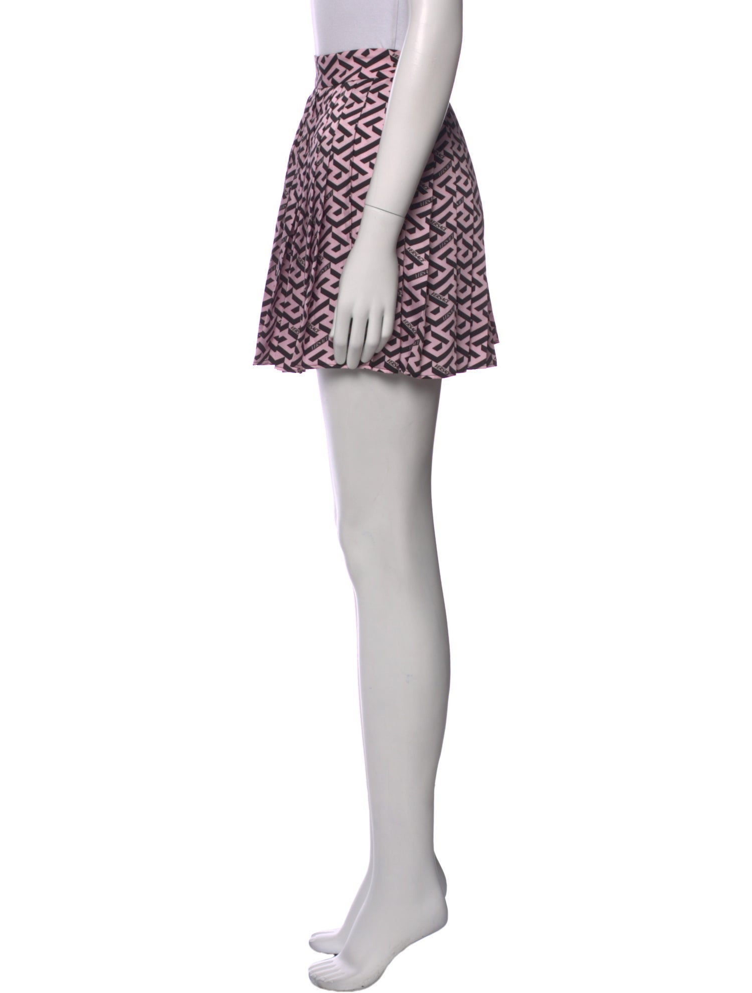 Versace Printed Mini Skirt