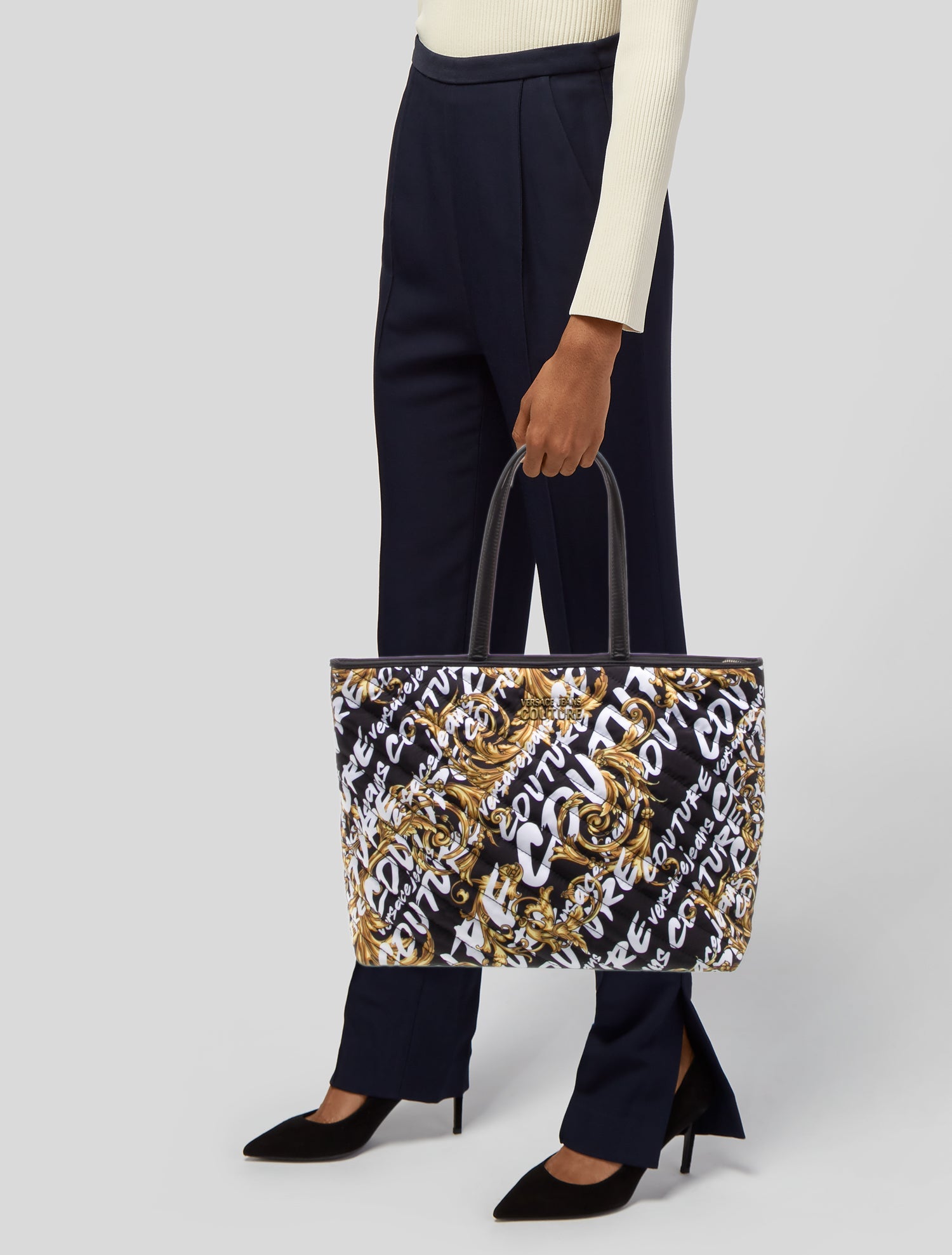 Versace Jeans Couture Nylon Tote
