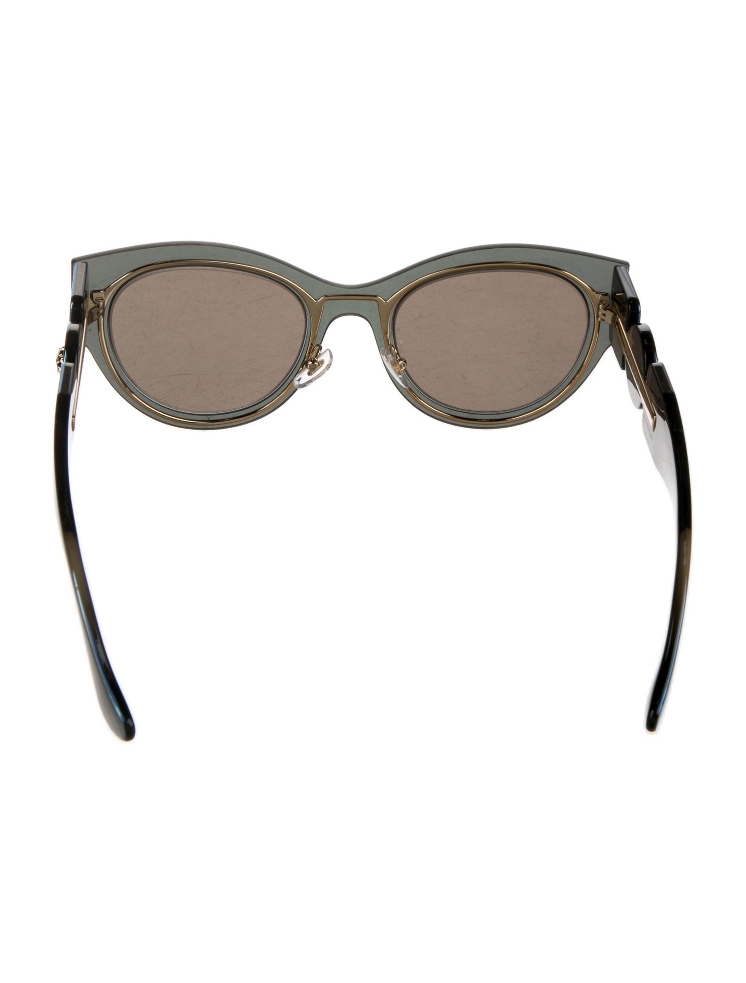 Versace Medusa Insignia Cat-Eye Sunglasses