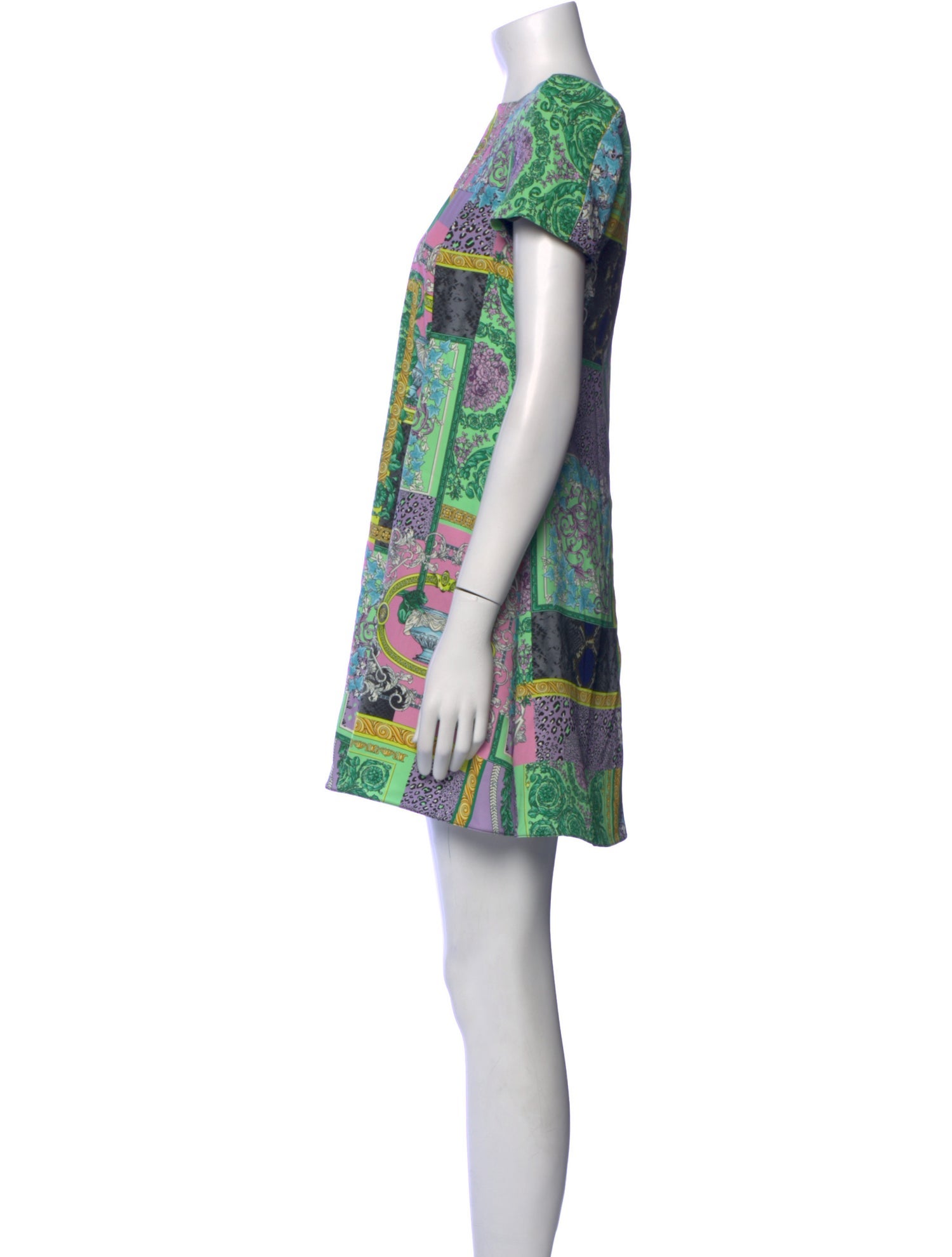 Versace Printed Long Dress