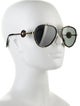 Versace Aviator Tinted Sunglasses