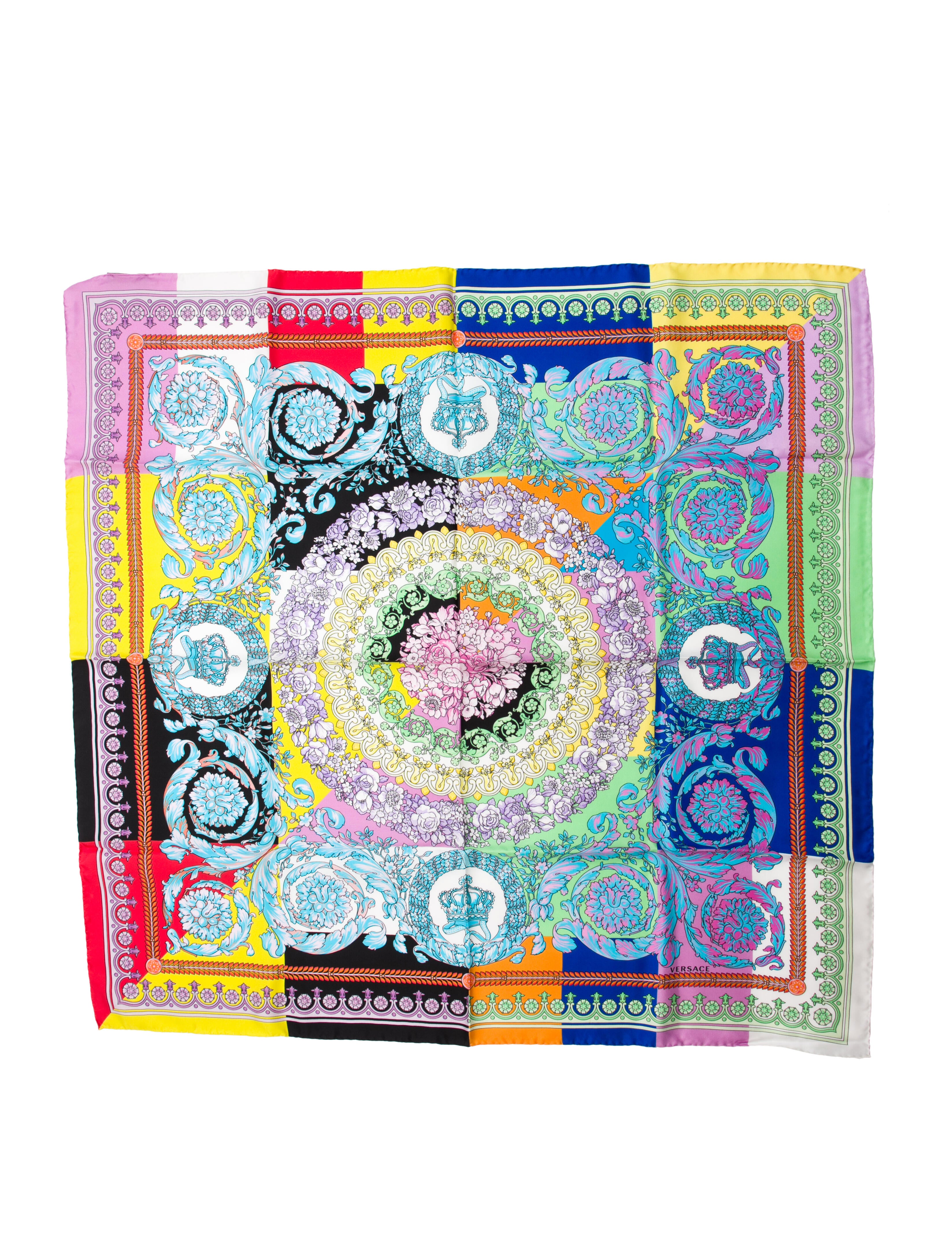 Versace Silk Printed Scarf