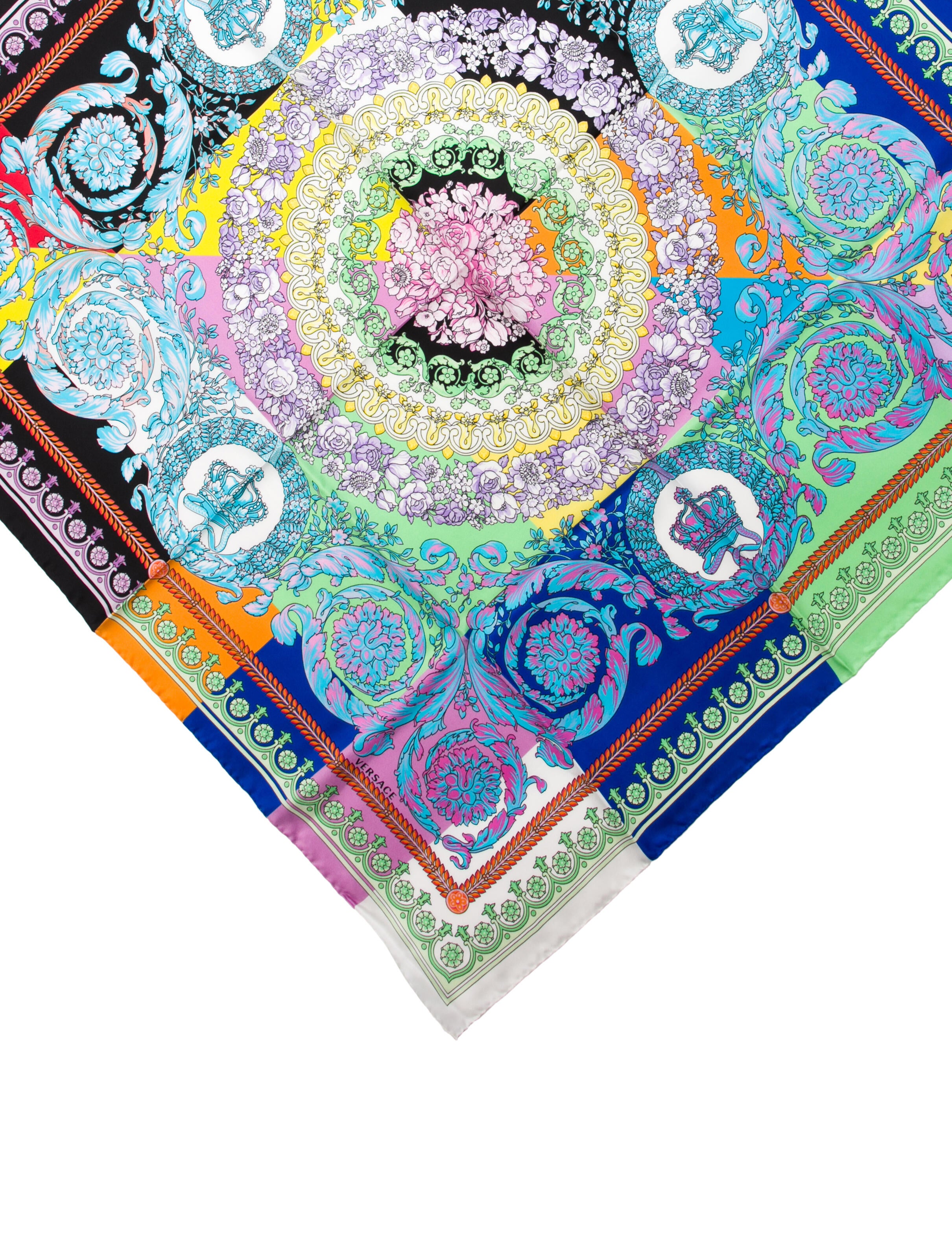 Versace Silk Printed Scarf