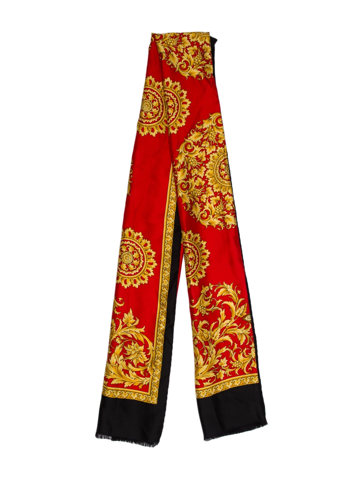 Versace Silk Printed Scarf