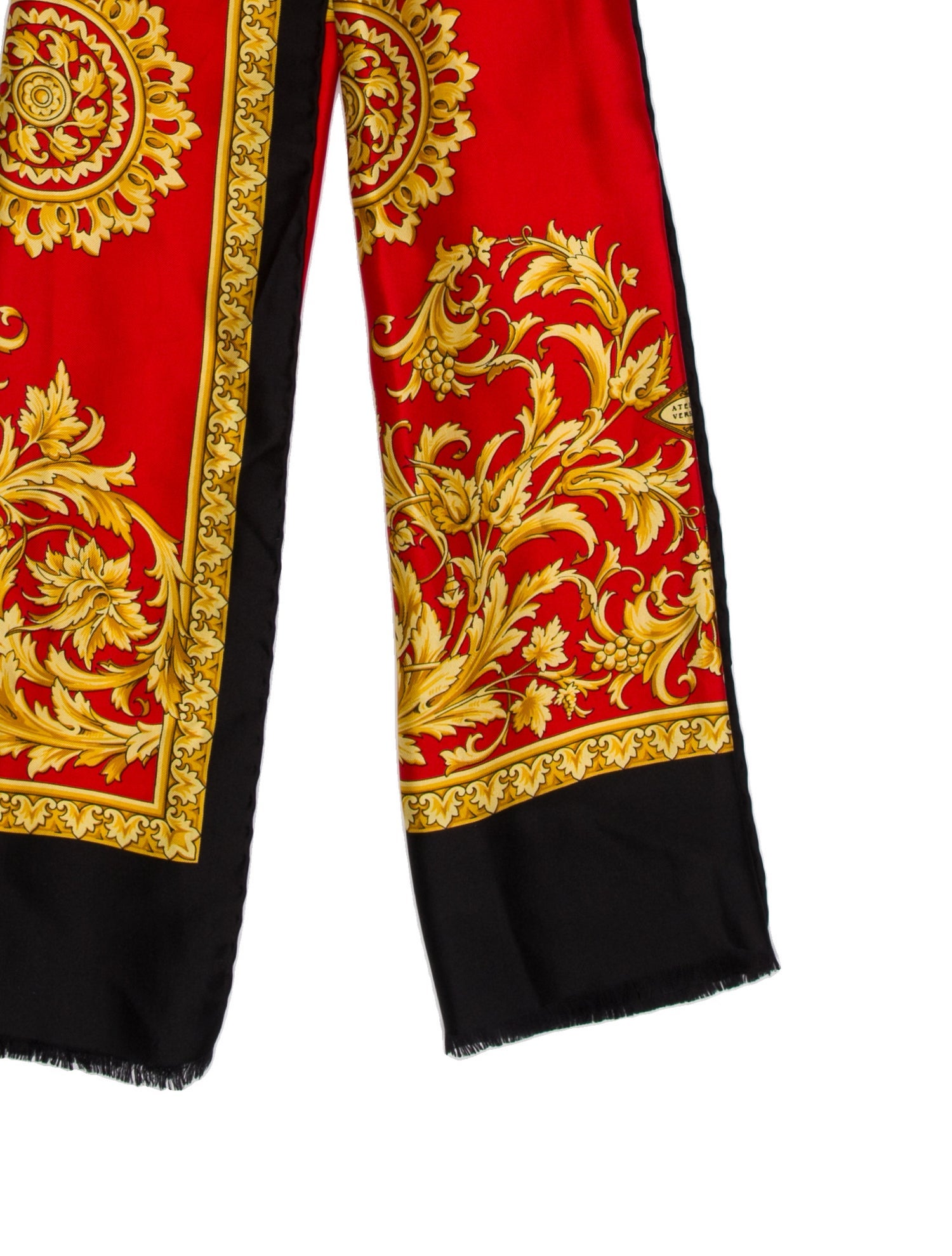 Versace Silk Printed Scarf