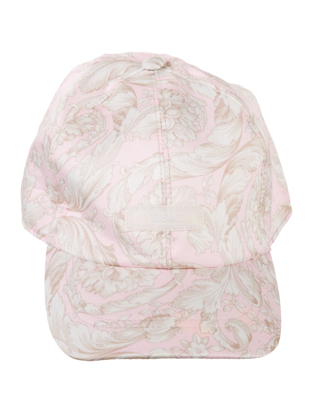 Pink Versace baseball cap with pattern print. Siz… - image 1