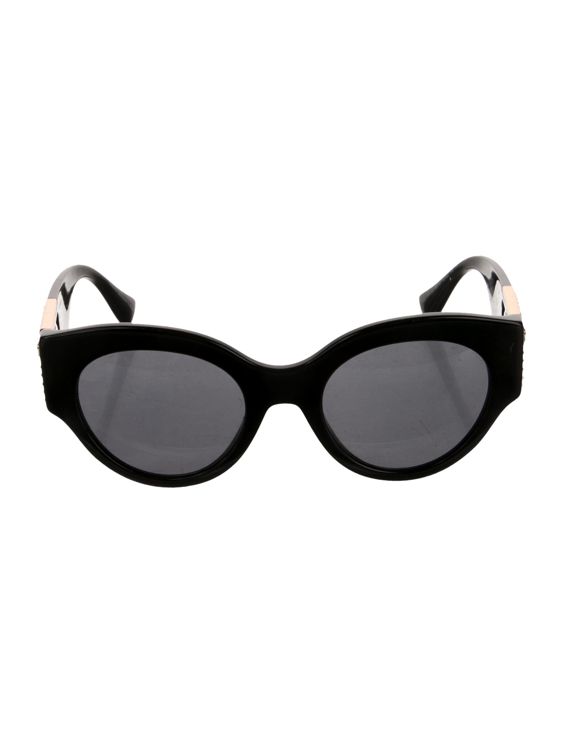 Versace Medusa Insignia Cat-Eye Sunglasses