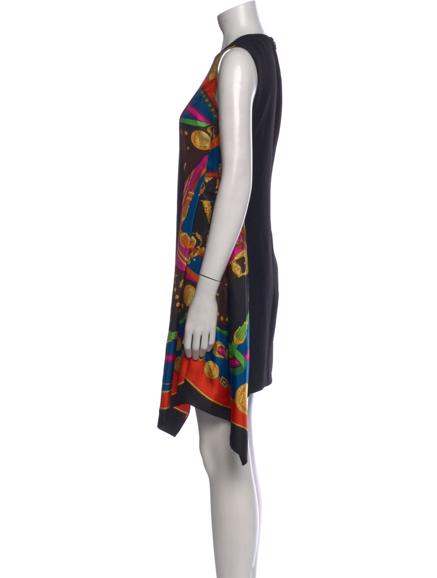 Versace Printed Midi Length Dress