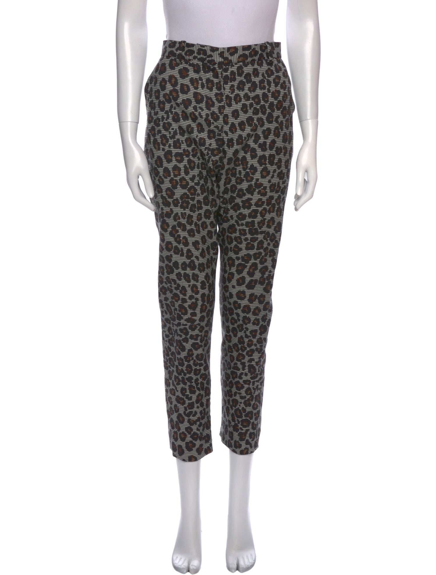 Versace Virgin Wool Straight Leg Pants w/ Tags