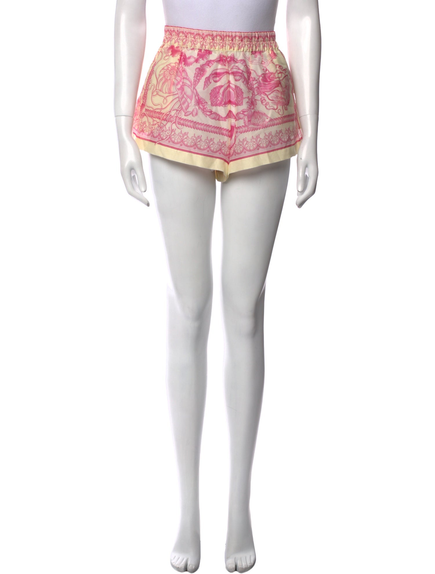 Versace Printed Mini Shorts