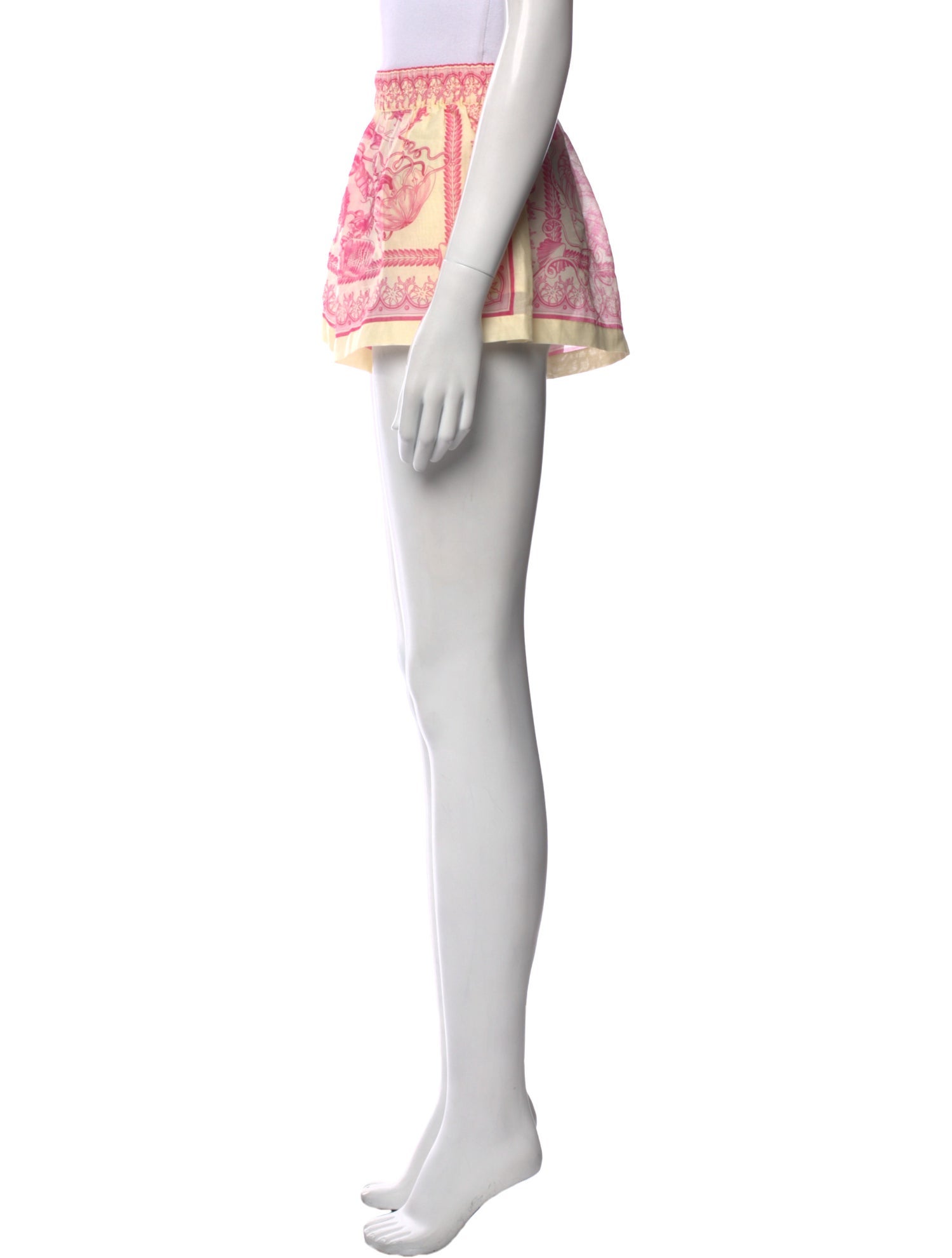 Versace Printed Mini Shorts