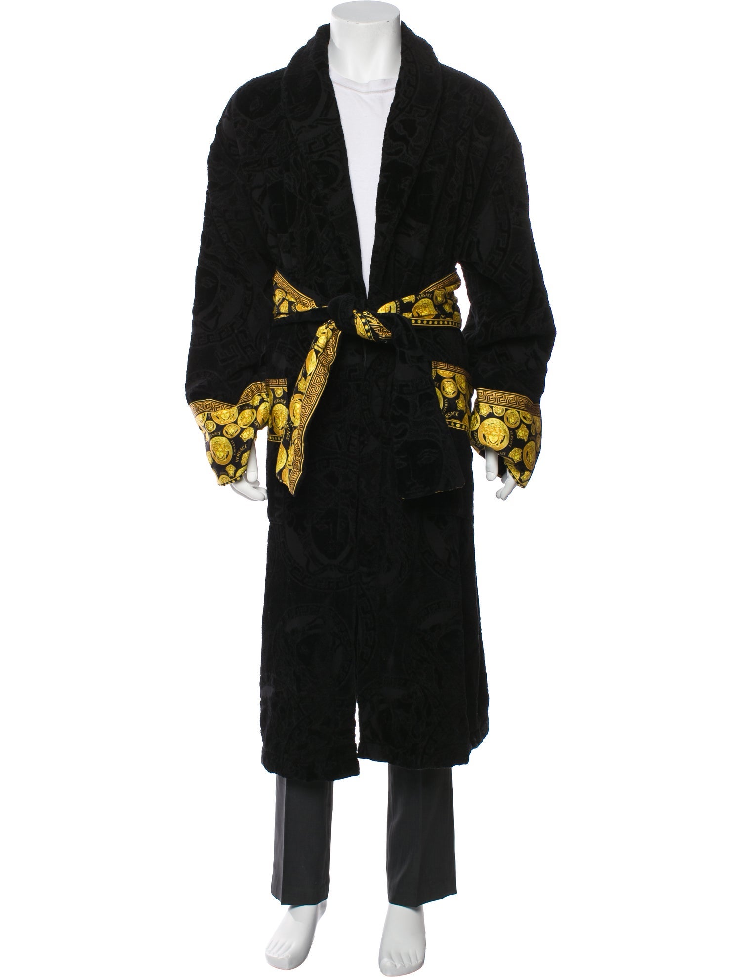 Versace Printed Robe w/ Tags