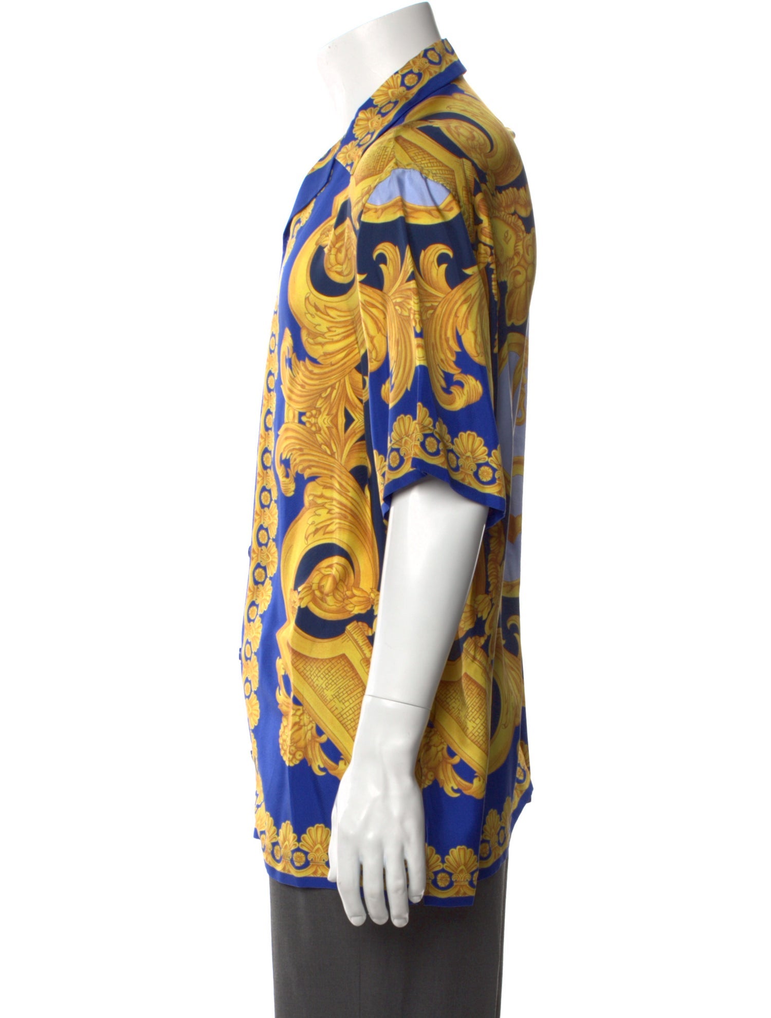 Versace Silk Printed Shirt