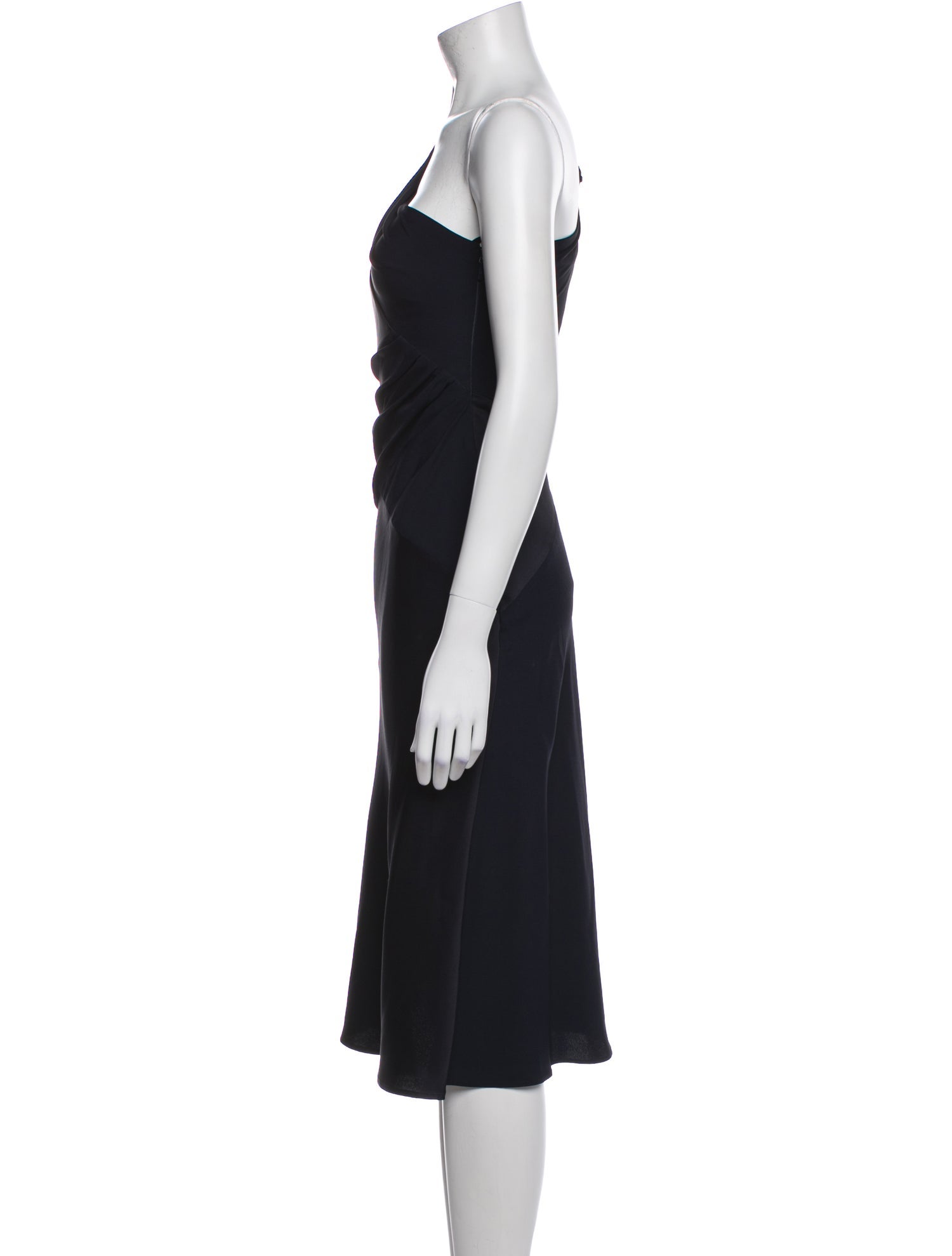 Versace One-Shoulder Midi Length Dress w/ Tags