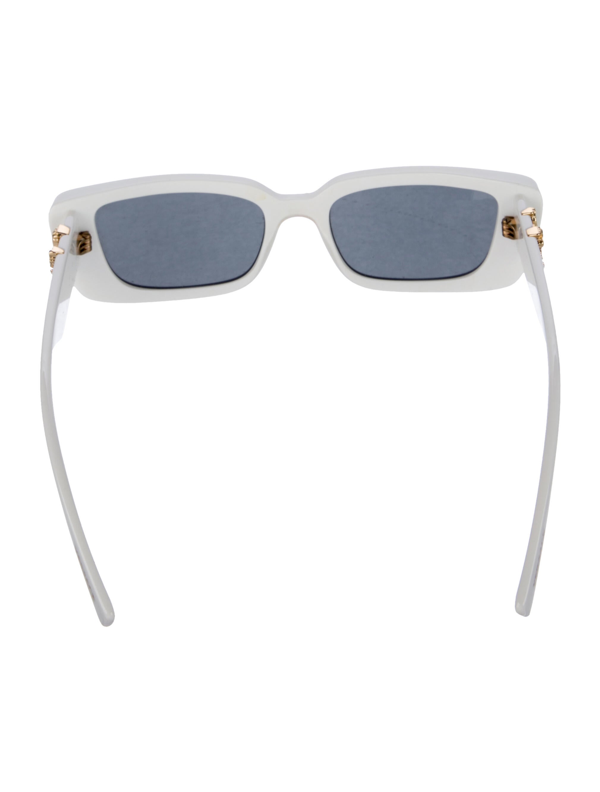 Versace Square Tinted Sunglasses