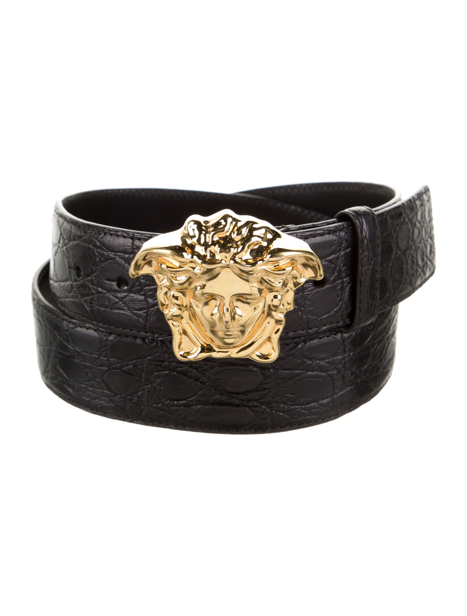 Versace Leather Belt Kit
