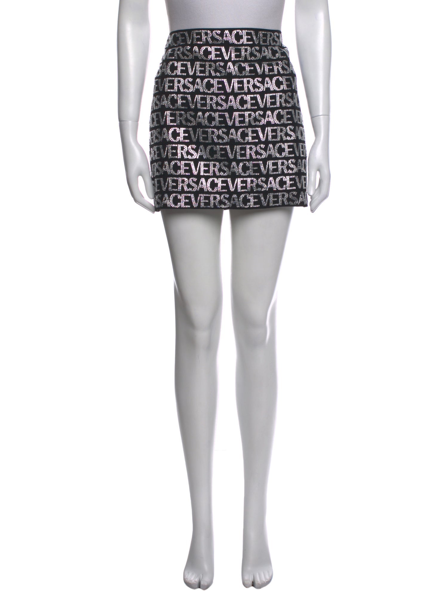 Versace Printed Mini Skirt