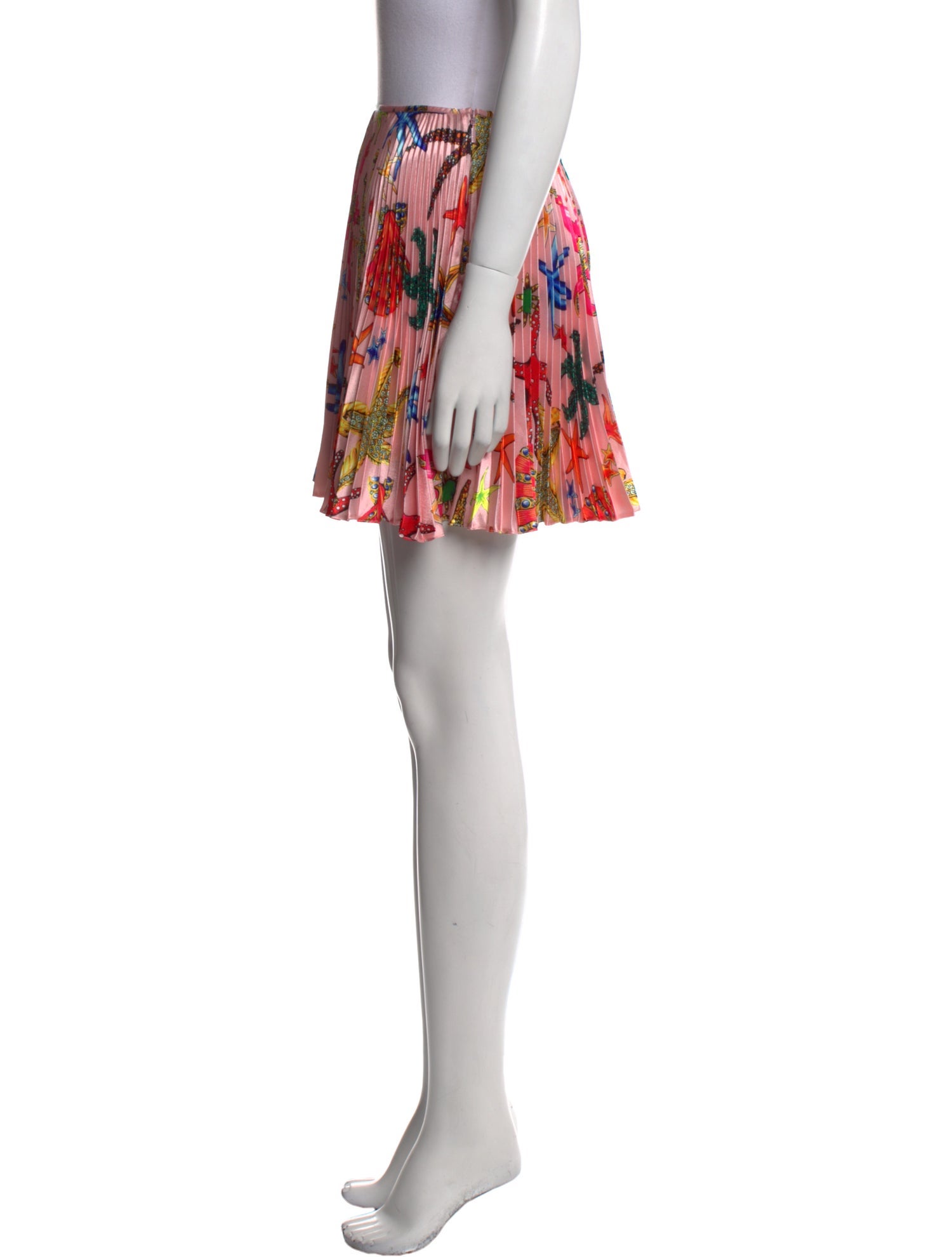 Versace Printed Mini Skirt