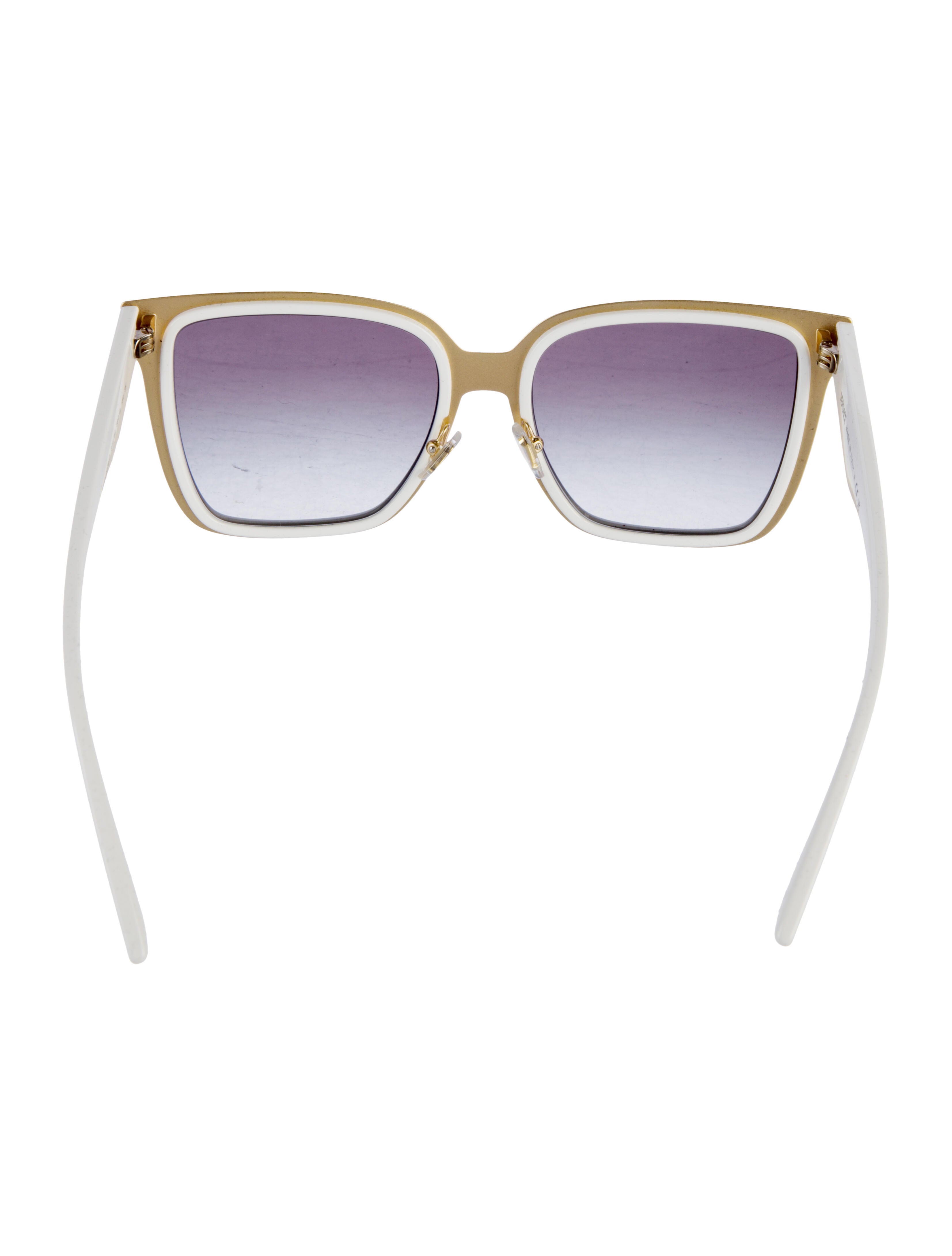 Versace Wayfarer Mirrored Sunglasses