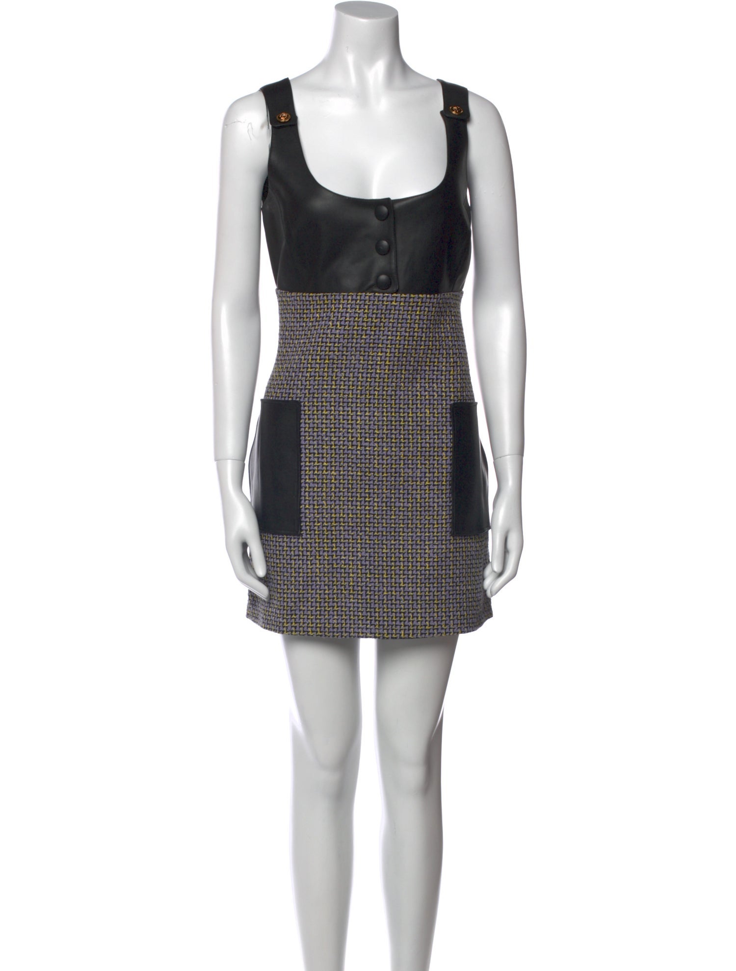 Versace Printed Mini Dress