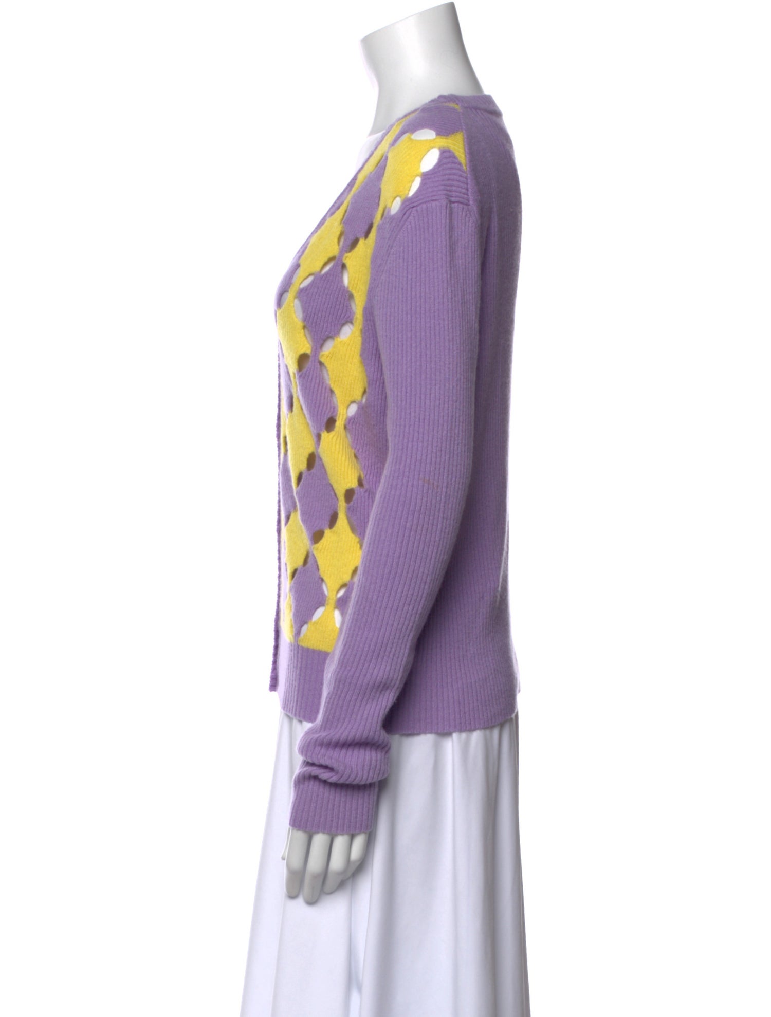 Versace Cashmere Printed Sweater