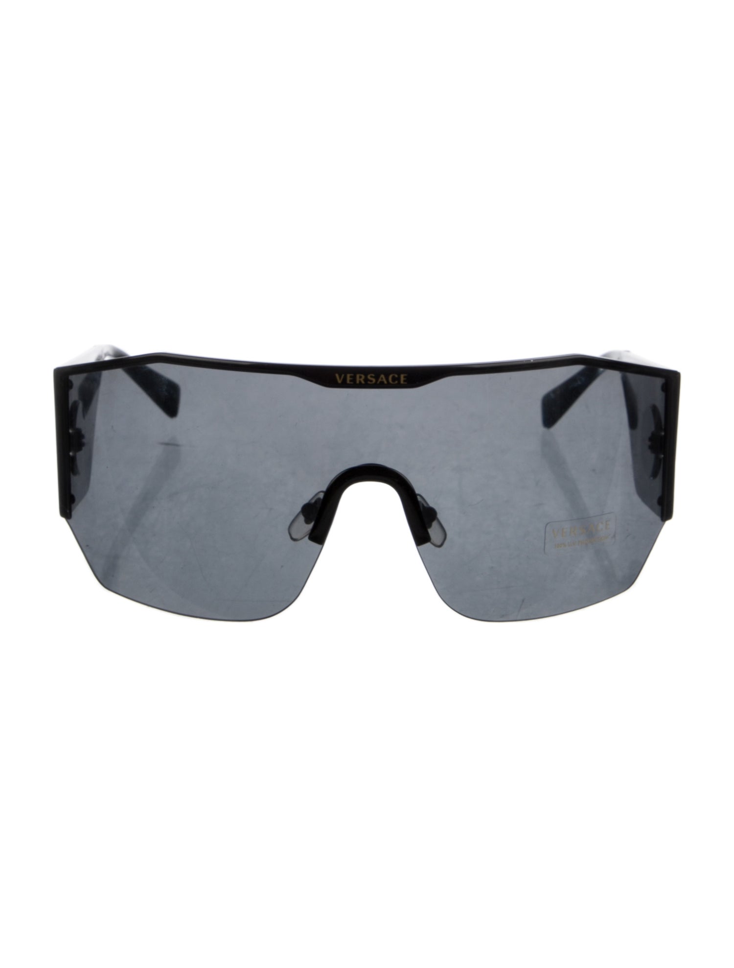 Versace Medusa Insignia Shield Sunglasses