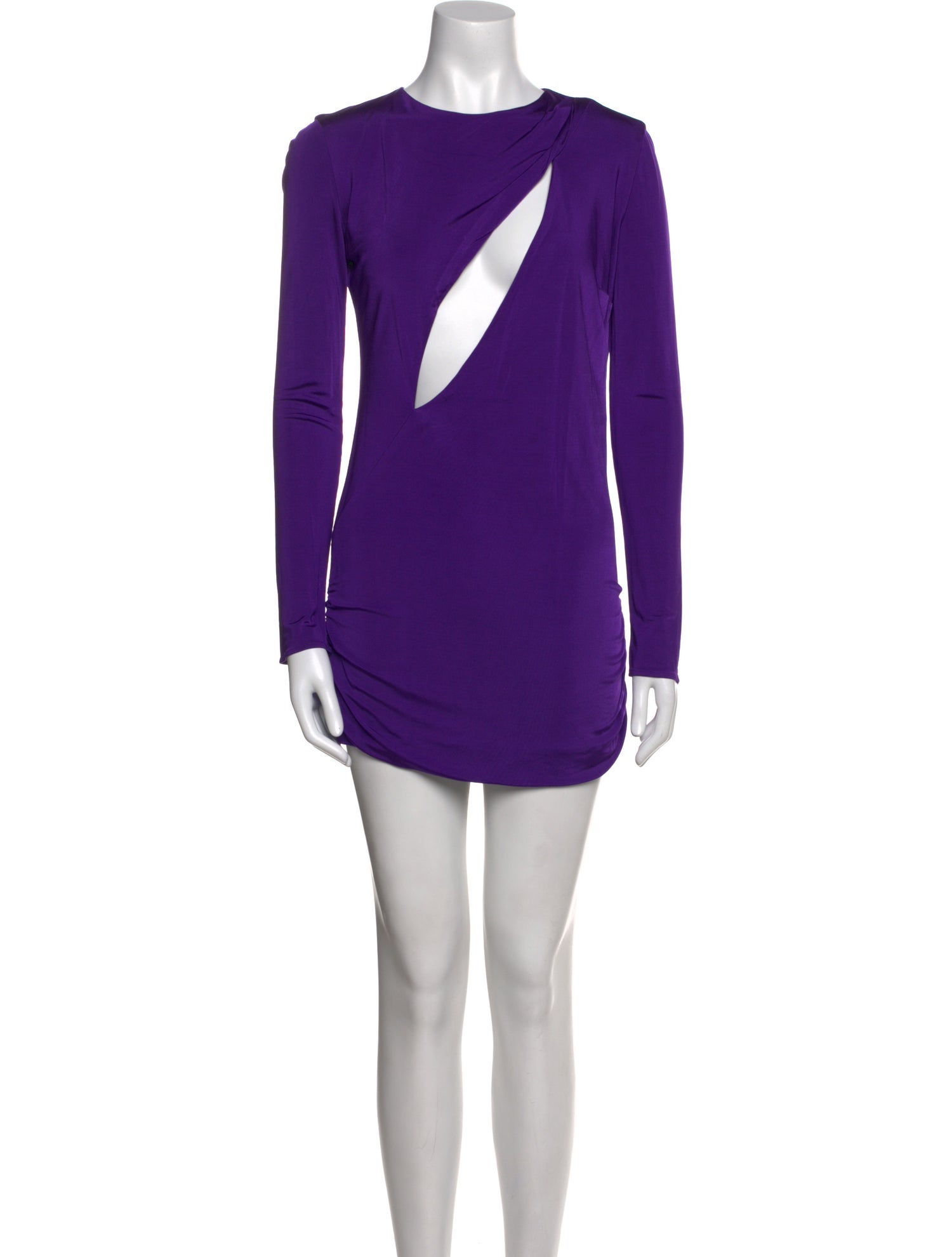 Versace Crew Neck Mini Dress