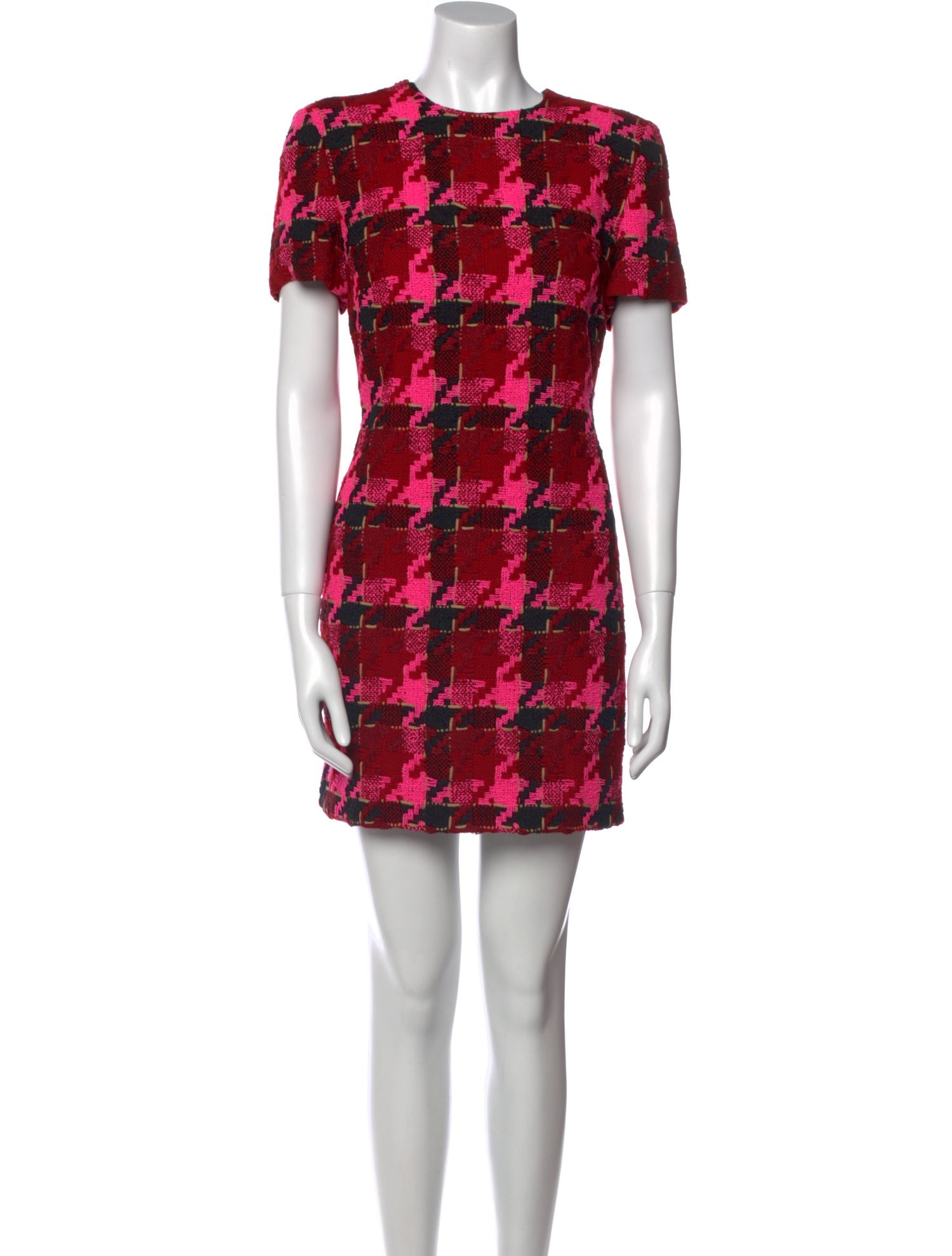 Versace Virgin Wool Mini Dress