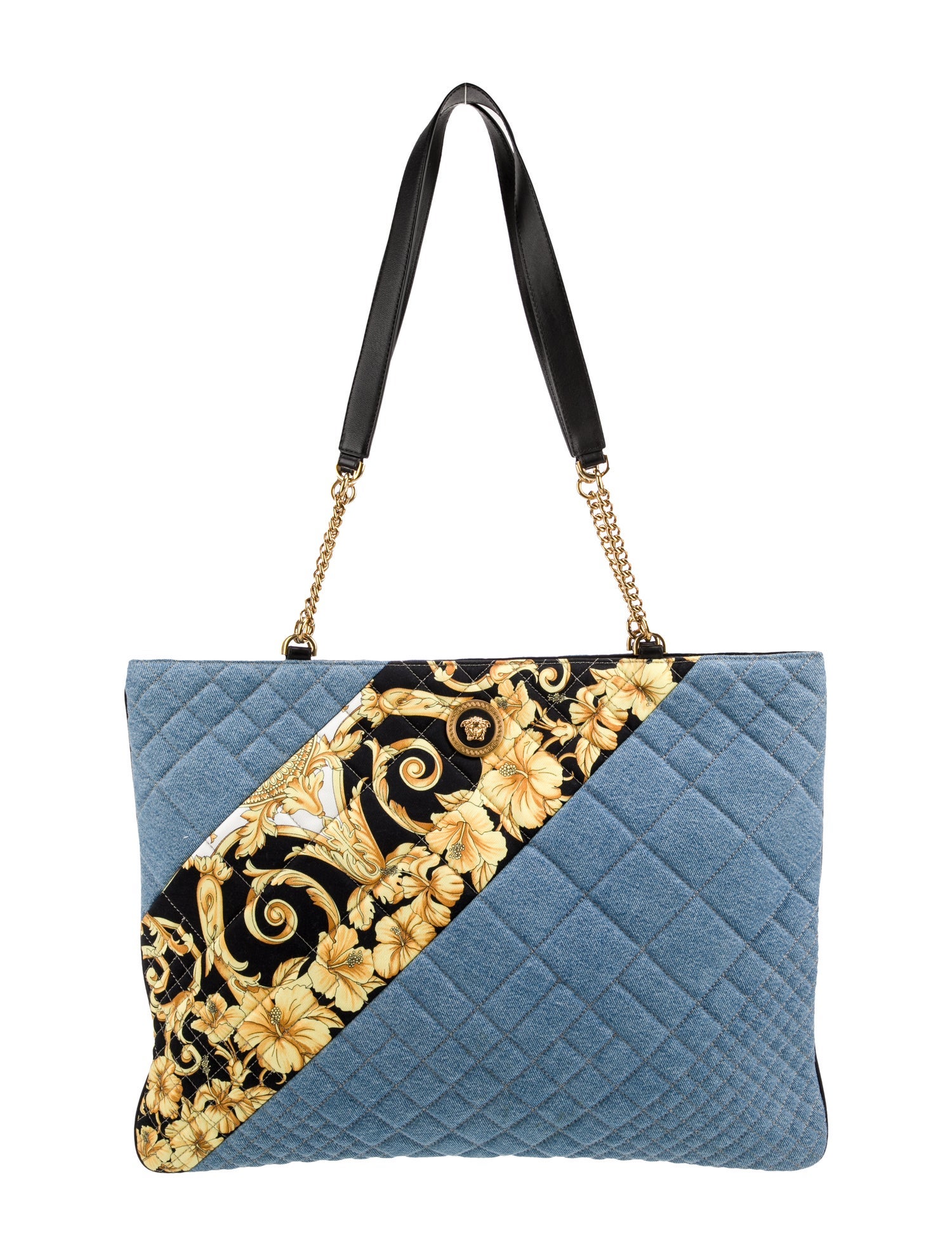 Versace Denim Tote