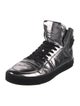 Versace Medusa Insignia Patent Leather Sneakers