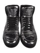 Versace Medusa Insignia Patent Leather Sneakers