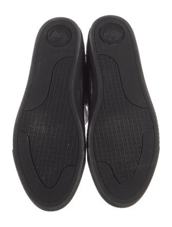 Versace Medusa Insignia Patent Leather Sneakers