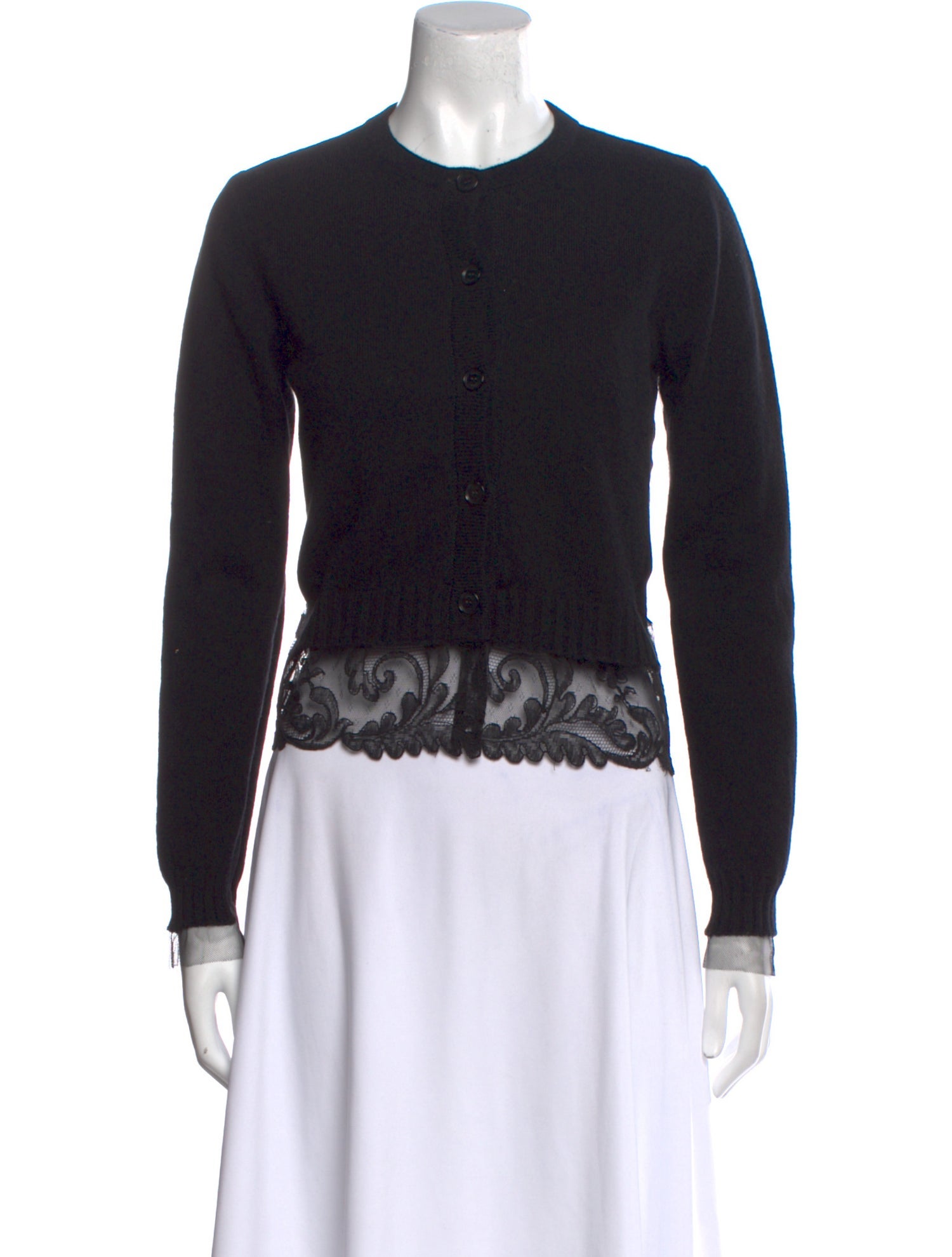 Versace Cashmere Crew Neck Sweatshirt