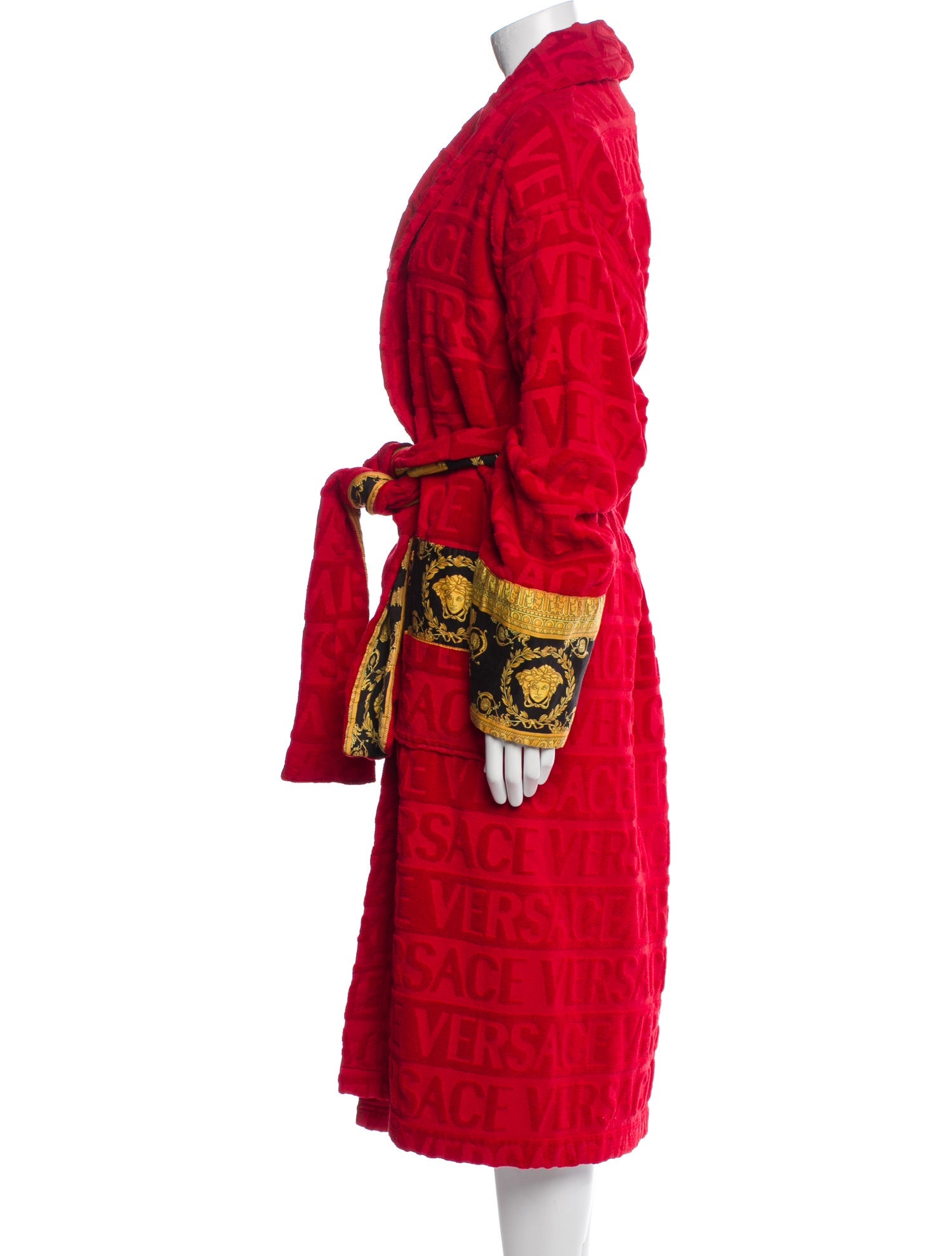 Versace Printed Robe