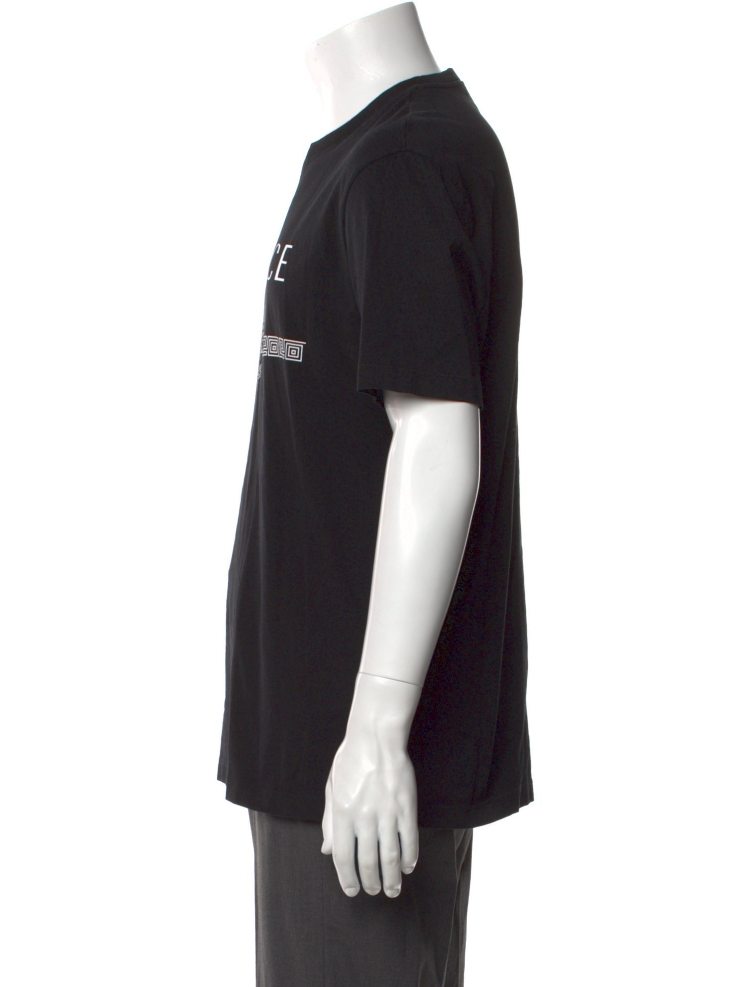 Versace Graphic Print Crew Neck T-Shirt