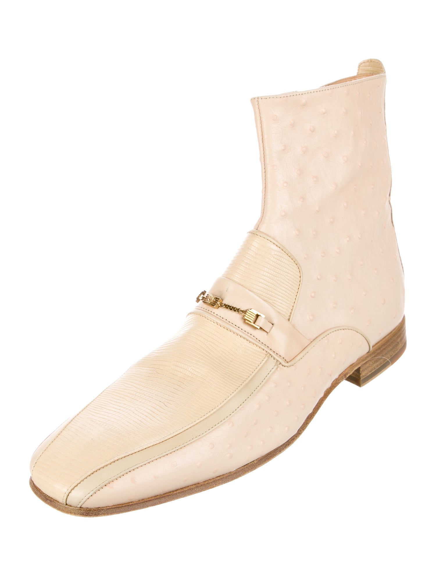 Versace Crocodile Boots