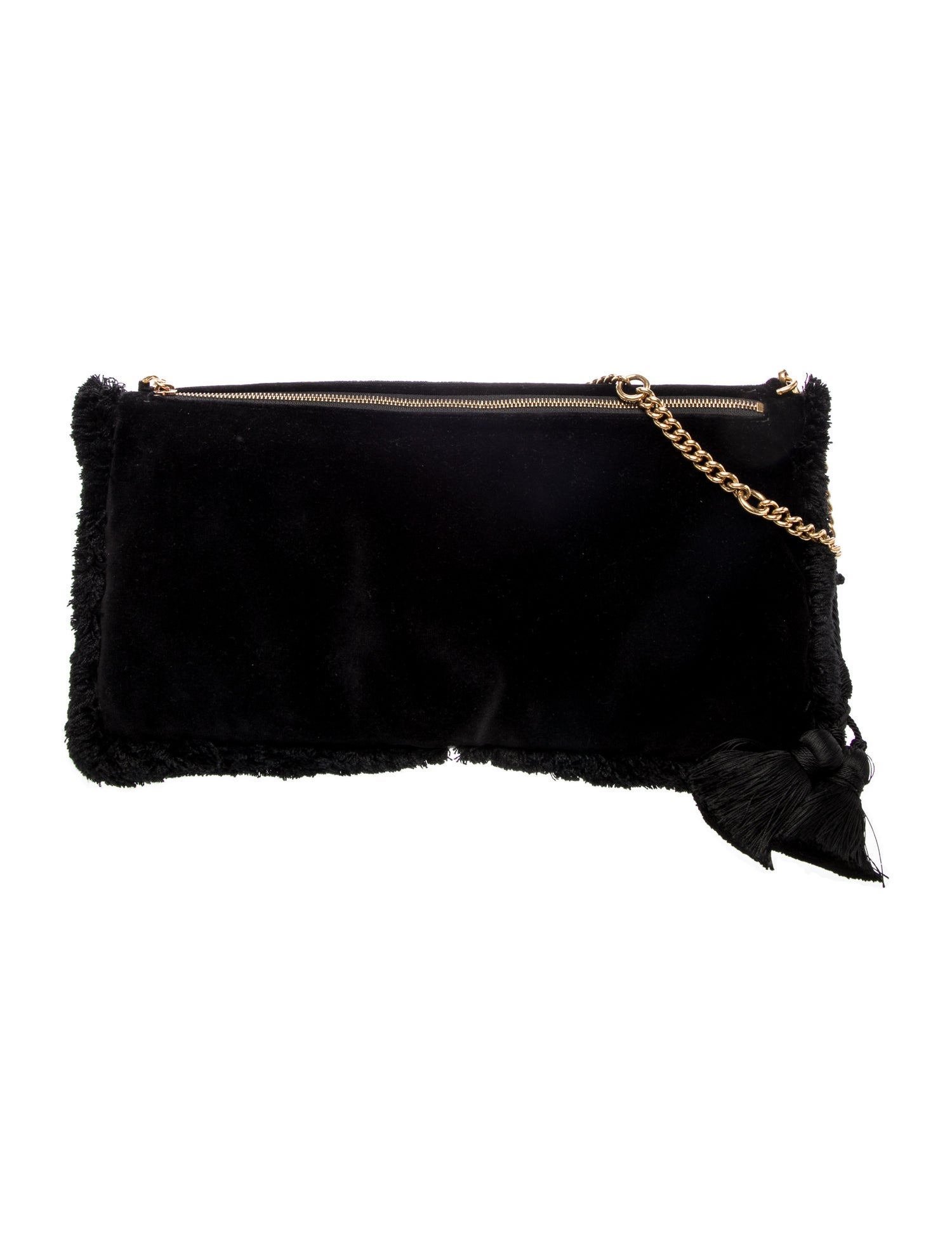 Versace Velvet Shoulder Bag