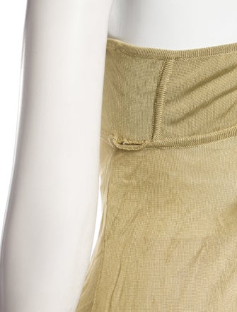 Versace Square Neckline Sleeveless Top