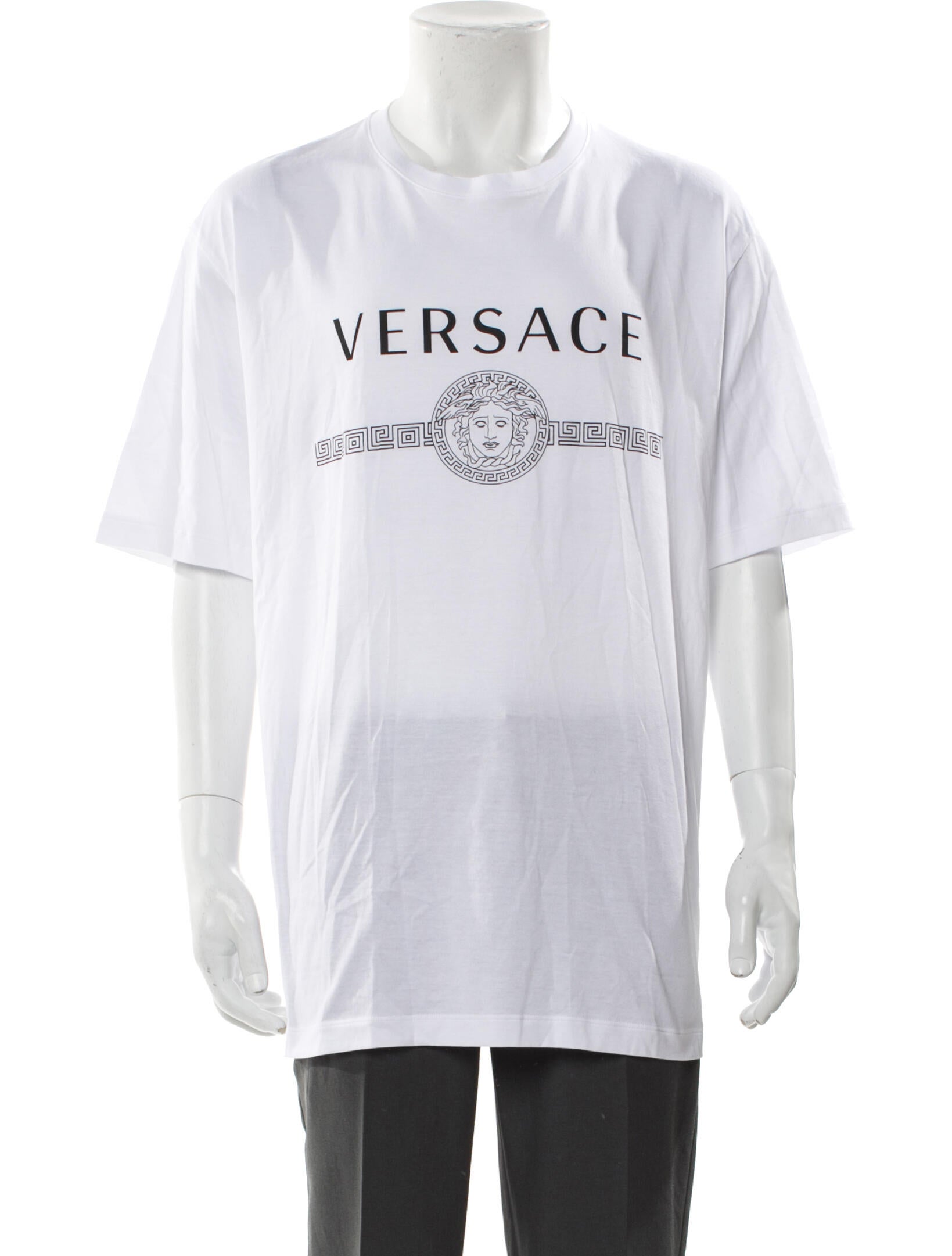 Versace Graphic Print Crew Neck T-Shirt w/ Tags