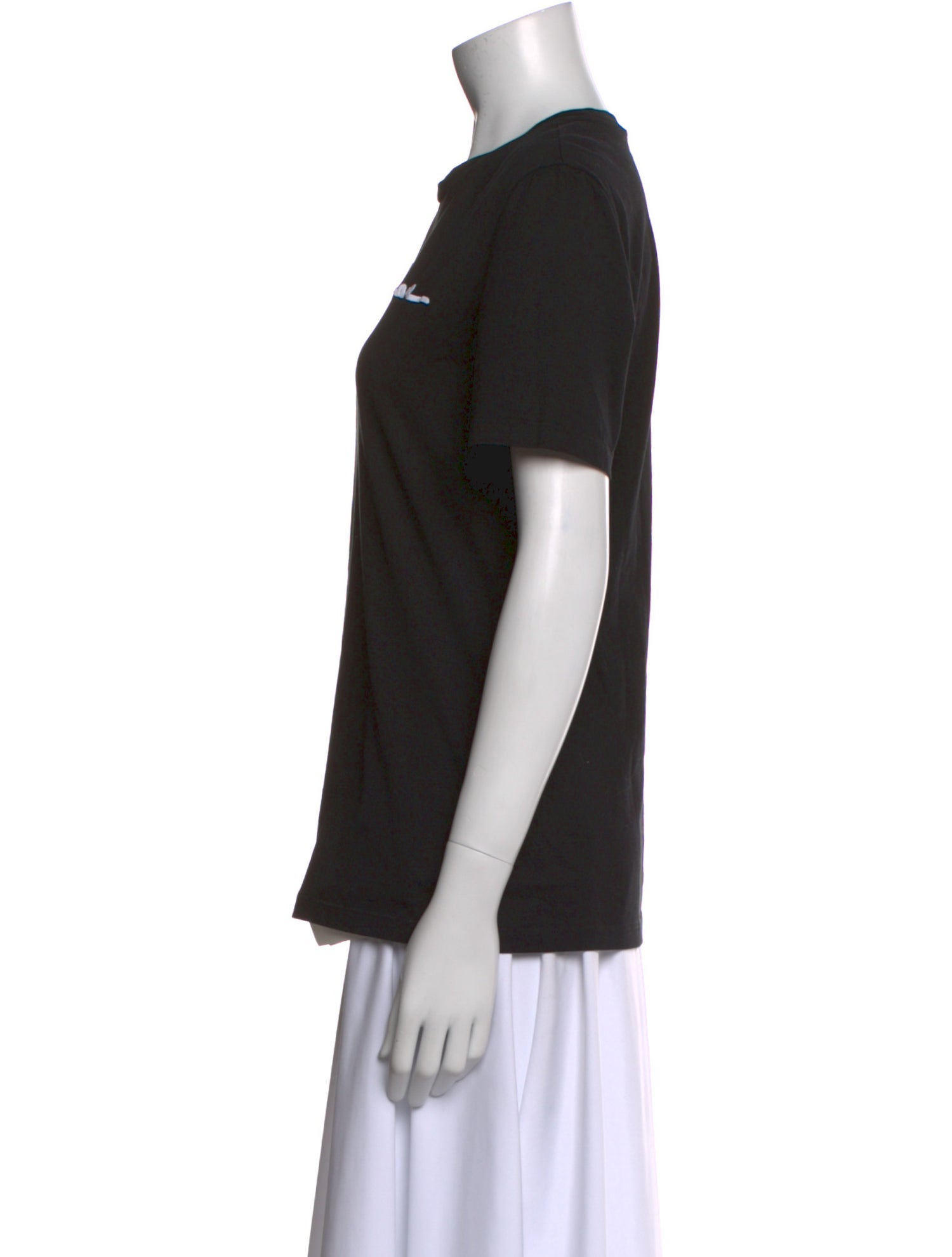 Versace Graphic Print Crew Neck T-Shirt