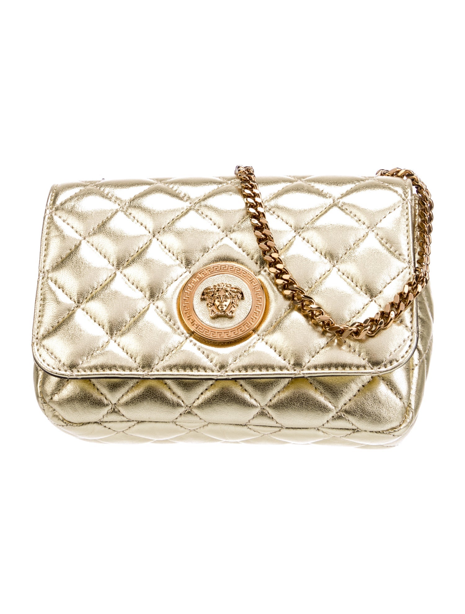 Versace Leather Crossbody Bag