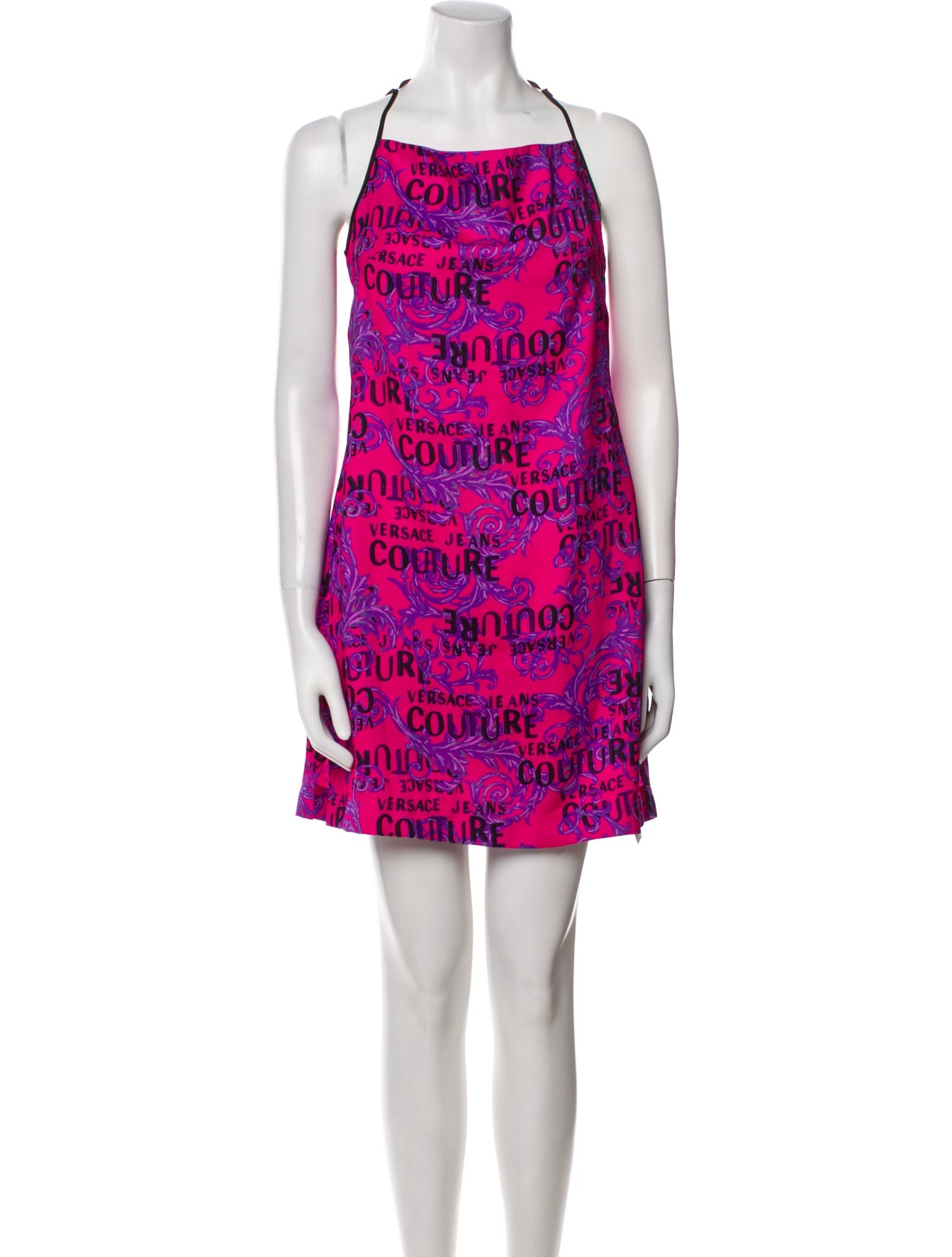 Versace Jeans Couture Printed Mini Dress