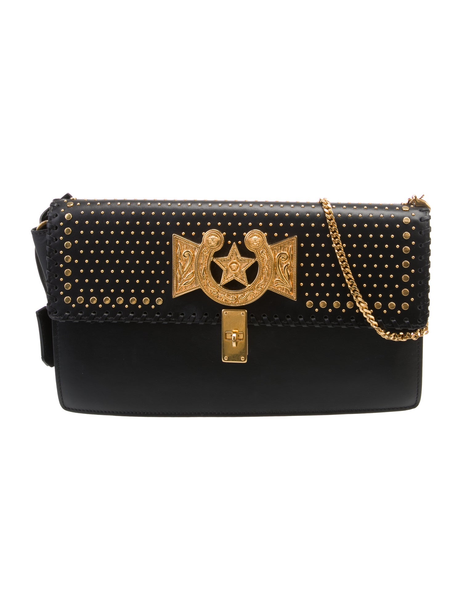 Versace Leather Clutch