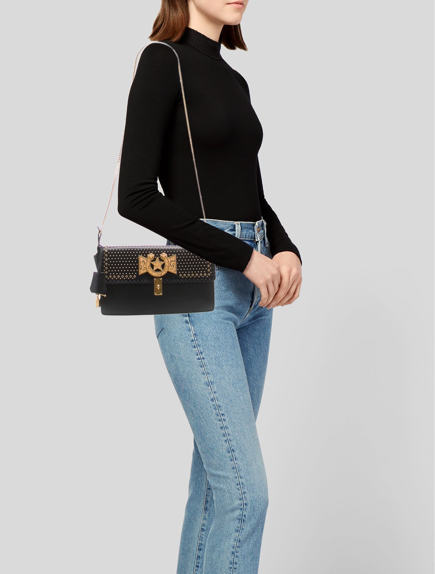 Versace Leather Clutch