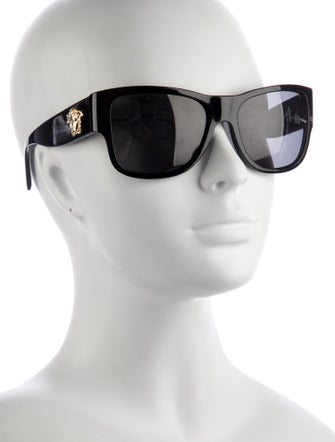 Versace Medusa Insignia Wayfarer Sunglasses