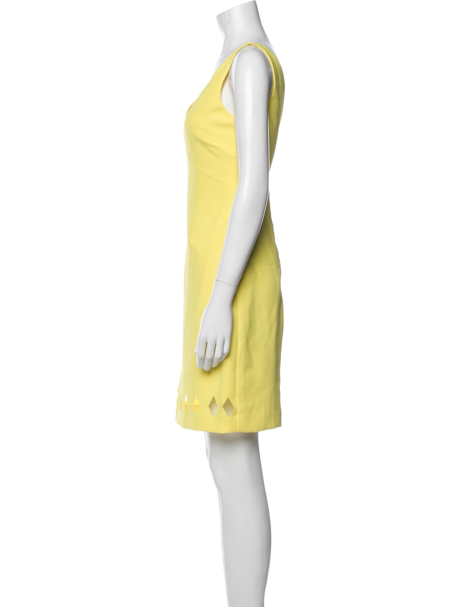 Versace V-Neck Mini Dress