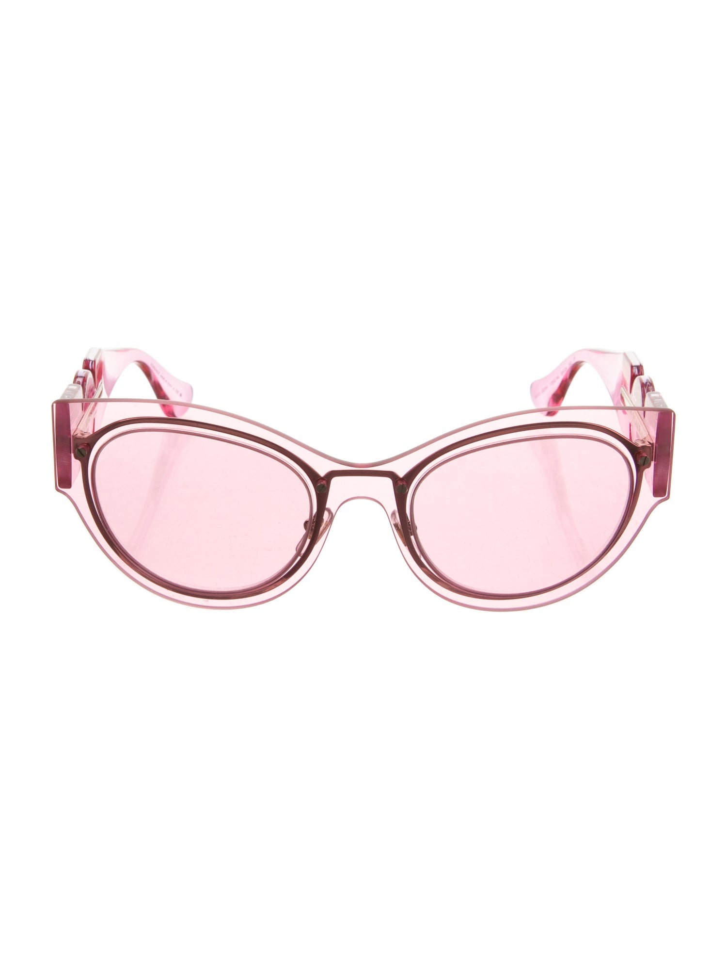 Versace Cat-Eye Mirrored Sunglasses