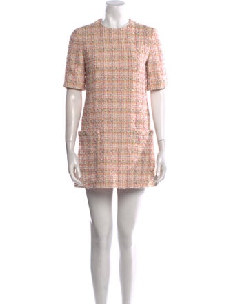 Versace Printed Mini Dress