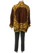 Versace Barocco Print Silk Shirt